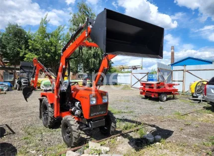 Экскаваторно-погрузочный комплекс на базе Минитрактора Уралец-224 (4×4)