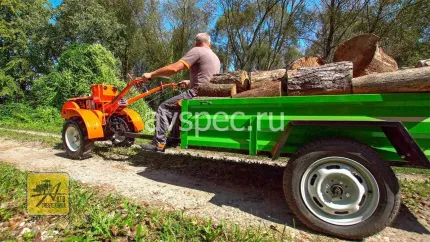 Прицеп Kerland ПМ-2000 к мотоблоку и минитрактору